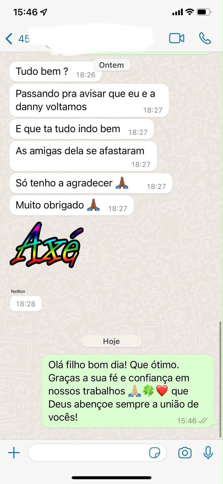 Print de conversa no WhatsApp com depoimento real de aluno 3
